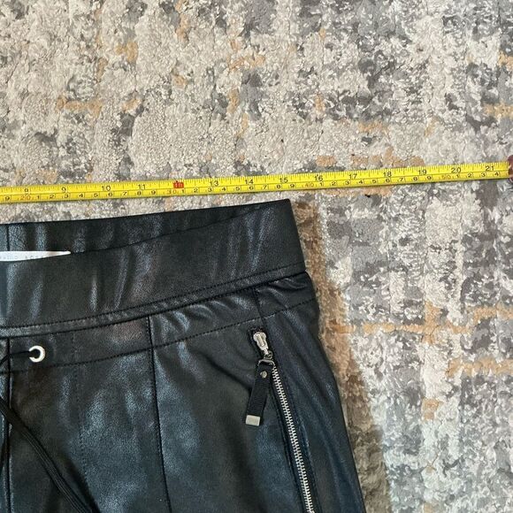 RAFFAELLO ROSSI FAUX LEATHER CANDY PANTS! EUC! SIZE 8 - Picture 4 of 8
